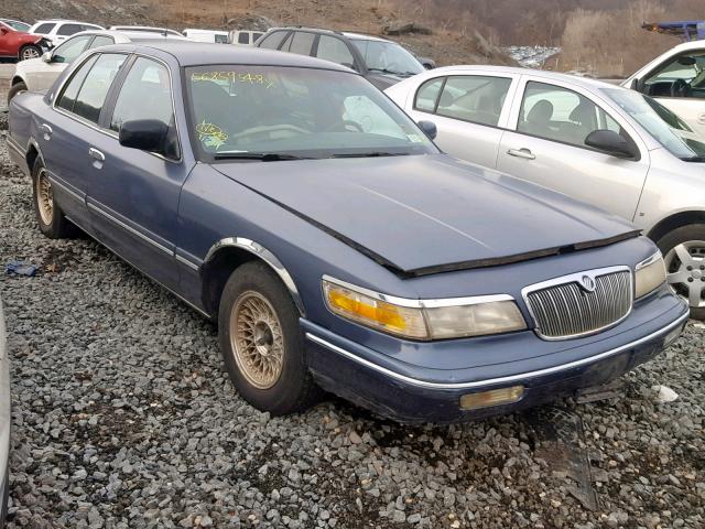 2MELM75W9TX659822 - 1996 MERCURY GRAND MARQ BLUE photo 1