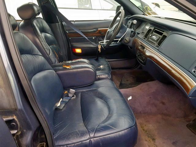 2MELM75W9TX659822 - 1996 MERCURY GRAND MARQ BLUE photo 5