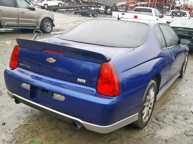 2G1WL15C069227139 - 2006 CHEVROLET MONTE CARL 蓝色 照片 4