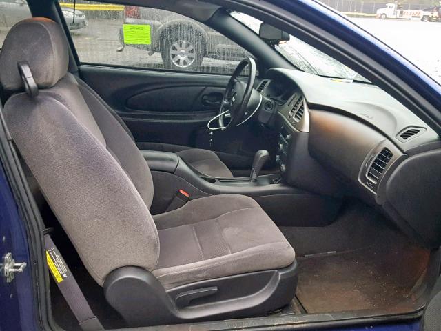 2G1WL15C069227139 - 2006 CHEVROLET MONTE CARL 蓝色 照片 5