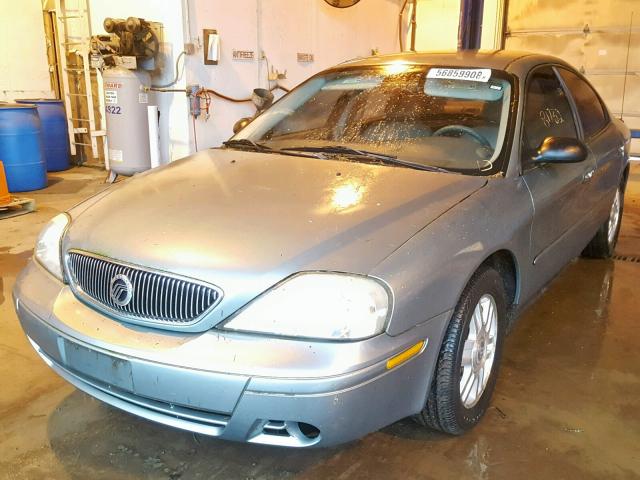 1MEHM50U15A630116 - 2005 MERCURY SABLE GS BLUE photo 2