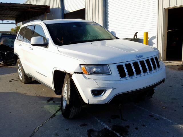 1C4RJEAG4EC387025 - 2014 JEEP GRAND CHER WHITE photo 1