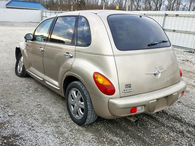 3C8FY68B93T557393 - 2003 CHRYSLER PT CRUISER GOLD photo 3