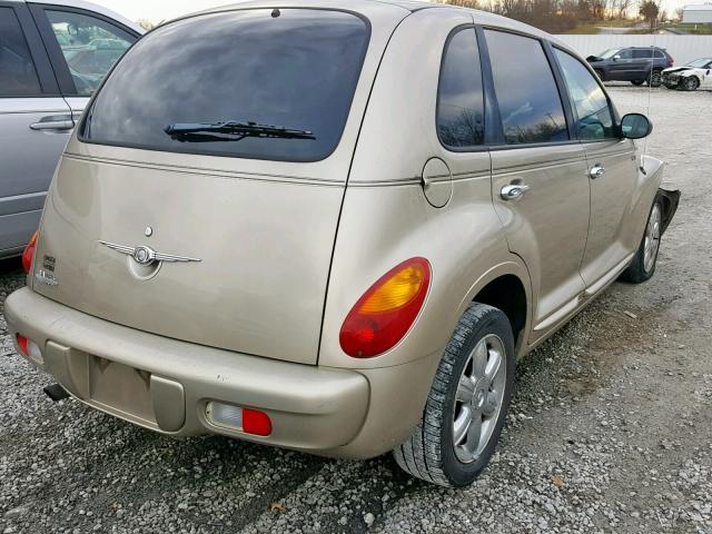 3C8FY68B93T557393 - 2003 CHRYSLER PT CRUISER GOLD photo 4