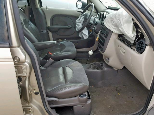 3C8FY68B93T557393 - 2003 CHRYSLER PT CRUISER GOLD photo 5