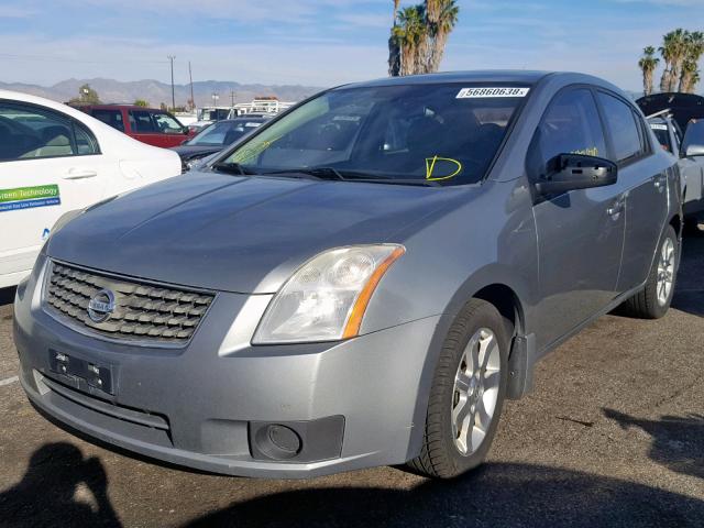 3N1AB61E97L633091 - 2007 NISSAN SENTRA 2.0 SILVER photo 2