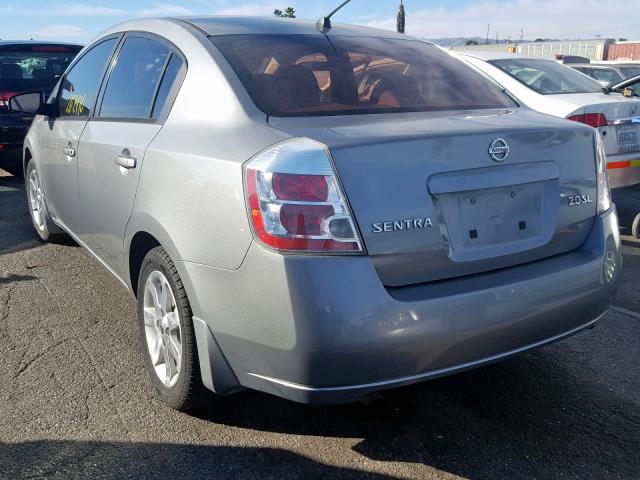 3N1AB61E97L633091 - 2007 NISSAN SENTRA 2.0 SILVER photo 3