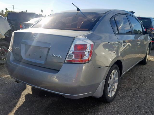 3N1AB61E97L633091 - 2007 NISSAN SENTRA 2.0 SILVER photo 4