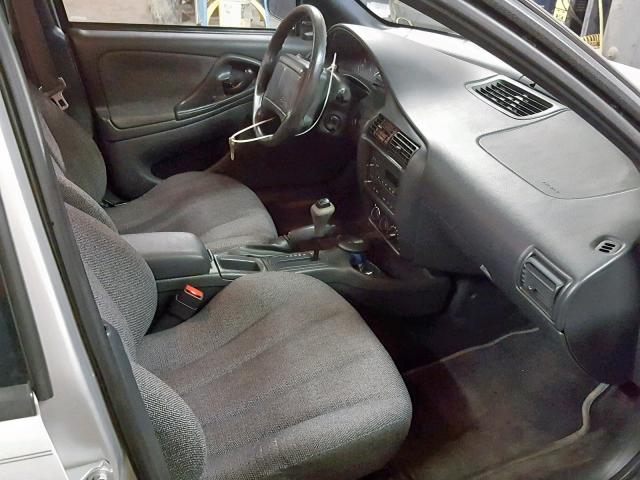 1G1JC524217190734 - 2001 CHEVROLET CAVALIER B GRAY photo 5