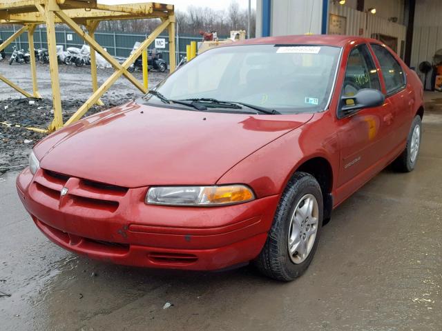 1B3EJ46X4XN549715 - 1999 DODGE STRATUS RED photo 2