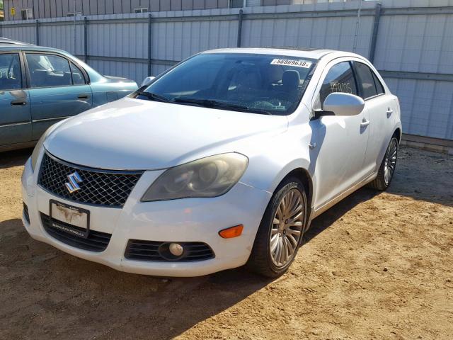 JS2RE9A59A6100917 - 2010 SUZUKI KIZASHI GT WHITE photo 2