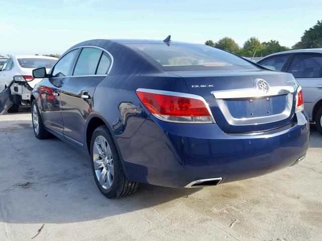 1G4GE5ED1BF262971 - 2011 BUICK LACROSSE C BLUE photo 3