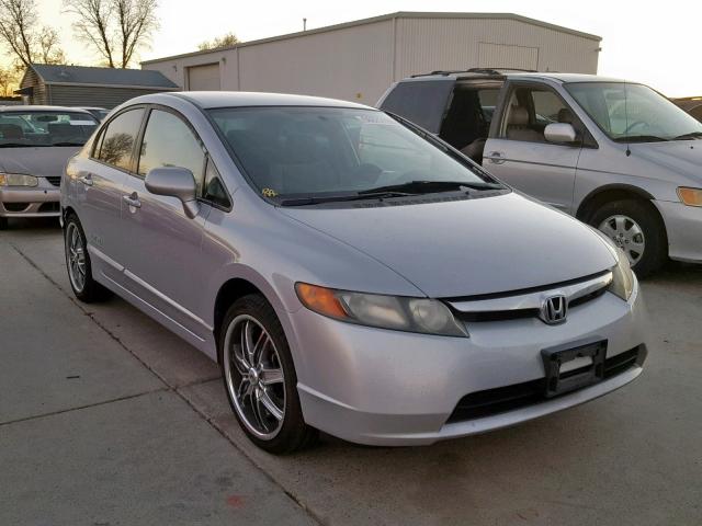 1HGFA46528L000322 - 2008 HONDA CIVIC GX SILVER photo 1