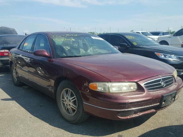 2G4WB55K8Y1133239 - 2000 BUICK REGAL LS BURGUNDY photo 1