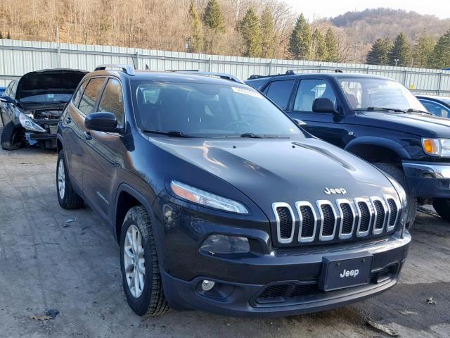 1C4PJMCB4FW715496 - 2015 JEEP CHEROKEE L BLACK photo 1