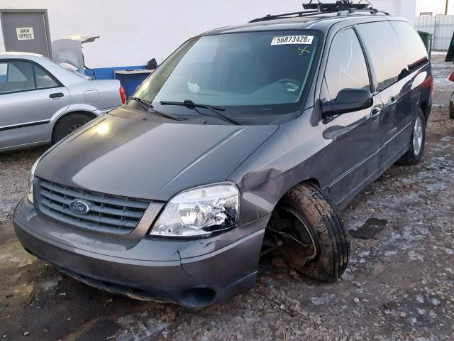 2FMZA57615BA88327 - 2005 FORD FREESTAR S GRAY photo 2