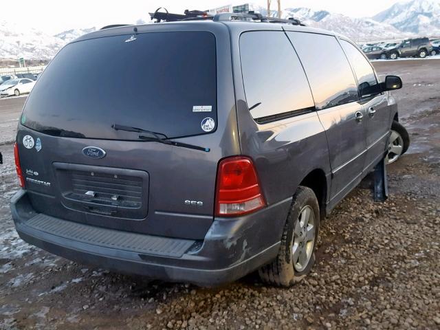 2FMZA57615BA88327 - 2005 FORD FREESTAR S GRAY photo 4