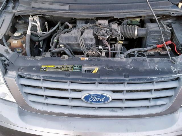 2FMZA57615BA88327 - 2005 FORD FREESTAR S GRAY photo 7