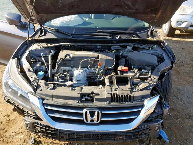 1HGCR2F83FA050911 - 2015 HONDA ACCORD EXL GRAY photo 7