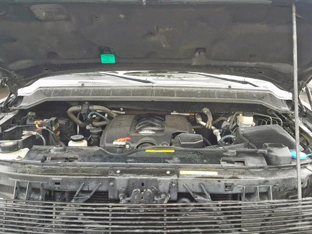 5N1AA08B06N729422 - 2006 NISSAN ARMADA SE BLACK photo 7