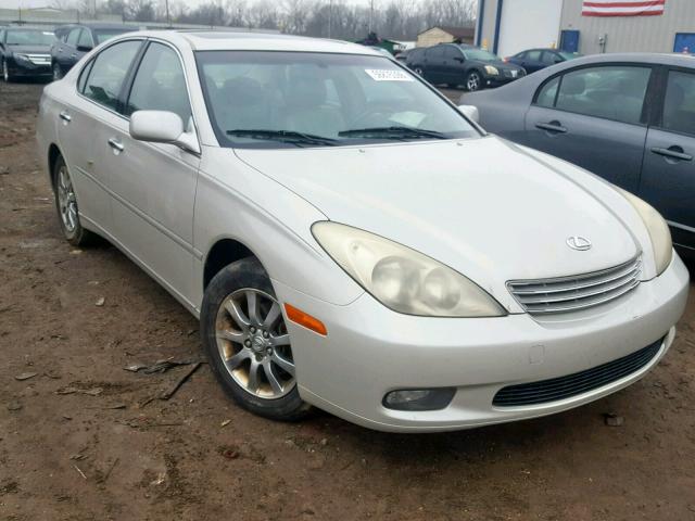 JTHBF30G130119720 - 2003 LEXUS ES 300 WHITE photo 1