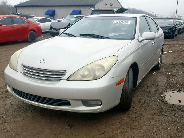 JTHBF30G130119720 - 2003 LEXUS ES 300 WHITE photo 2