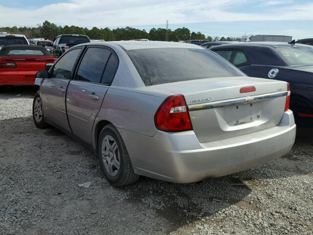 1G1ZS58F57F304206 - 2007 CHEVROLET MALIBU LS SILVER photo 3