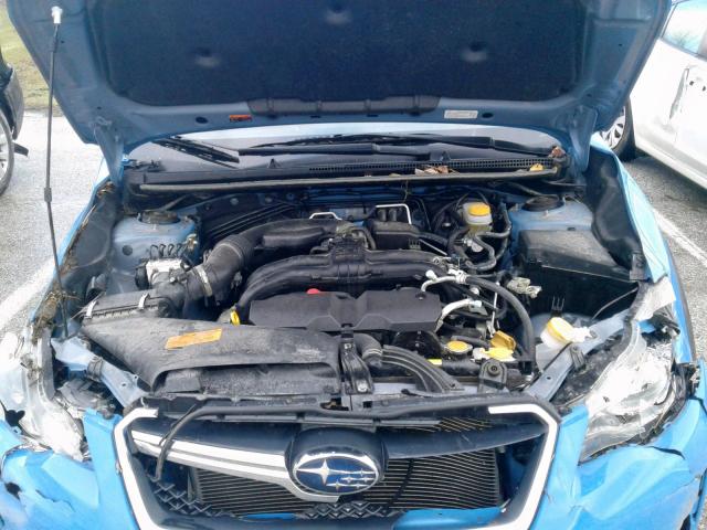 JF2GPABC9H8214684 - 2017 SUBARU CROSSTREK BLUE photo 7