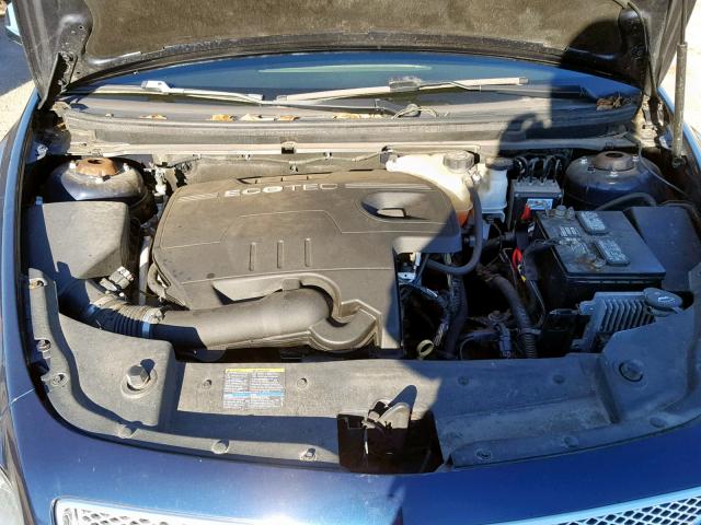 1G1ZC5E09AF210995 - 2010 CHEVROLET MALIBU 1LT 蓝色 照片 7