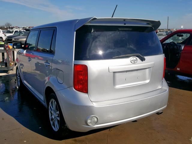 JTLKE50E391061468 - 2009 TOYOTA SCION XB Күміс фото 3