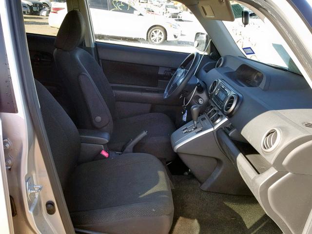 JTLKE50E391061468 - 2009 TOYOTA SCION XB Күміс фото 5