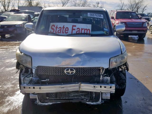 JTLKE50E391061468 - 2009 TOYOTA SCION XB Күміс фото 9