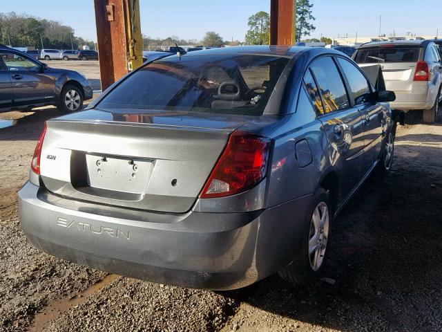 1G8AJ55F46Z119468 - 2006 SATURN ION GRAY photo 4