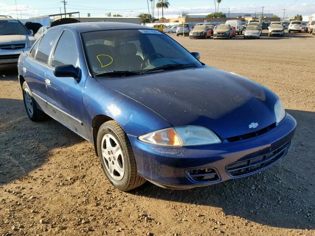 3G1JC52462S187130 - 2002 CHEVROLET CAVALIER B BLUE photo 1