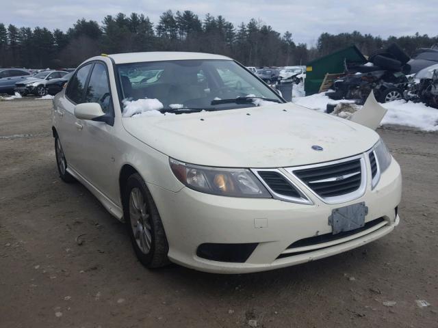 YS3FB49YX81009033 - 2008 SAAB 9-3 2.0T WHITE photo 1