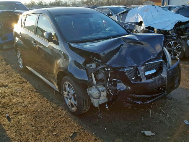 5Y2SP67049Z468612 - 2009 PONTIAC VIBE BLACK photo 1