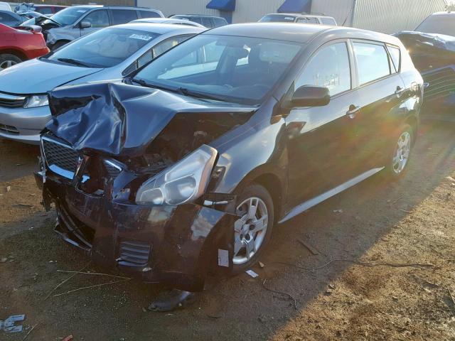 5Y2SP67049Z468612 - 2009 PONTIAC VIBE BLACK photo 2