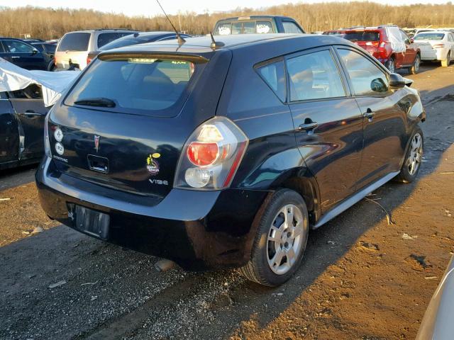 5Y2SP67049Z468612 - 2009 PONTIAC VIBE BLACK photo 4