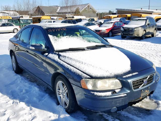 YV1RS592572635582 - 2007 VOLVO S60 2.5T BLUE photo 1