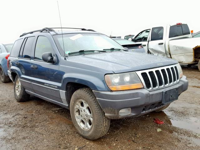 1J4GW48N5YC392501 - 2000 JEEP GRAND CHER BLUE photo 1