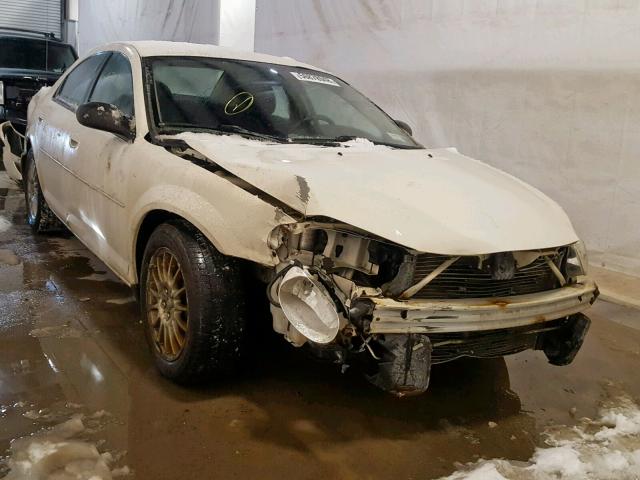 1C3AL56T66N210581 - 2006 CHRYSLER SEBRING TO WHITE photo 1