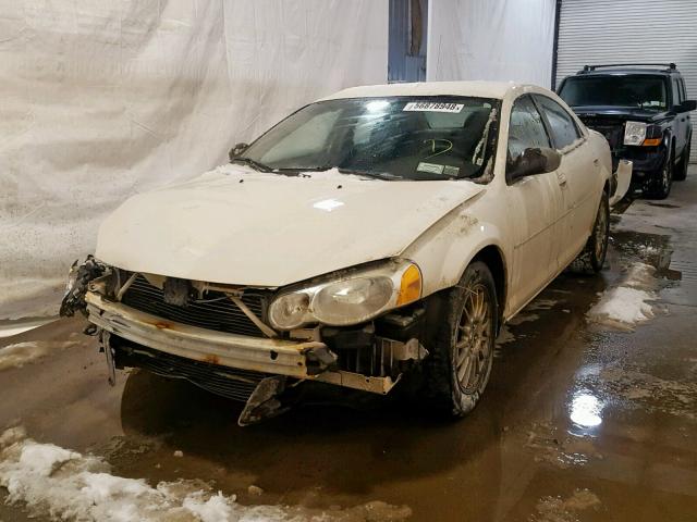 1C3AL56T66N210581 - 2006 CHRYSLER SEBRING TO WHITE photo 2