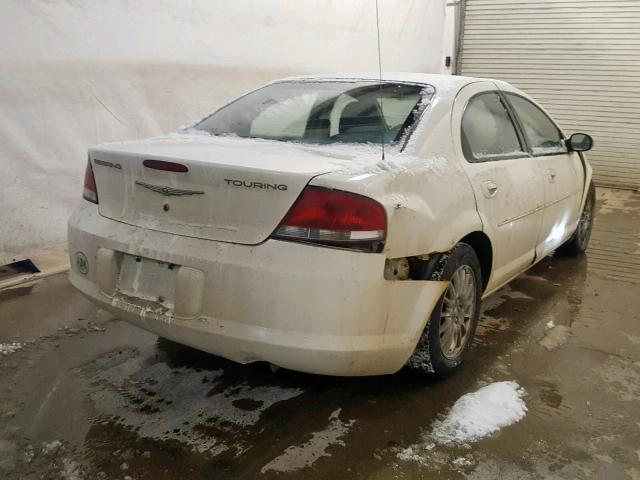 1C3AL56T66N210581 - 2006 CHRYSLER SEBRING TO WHITE photo 4