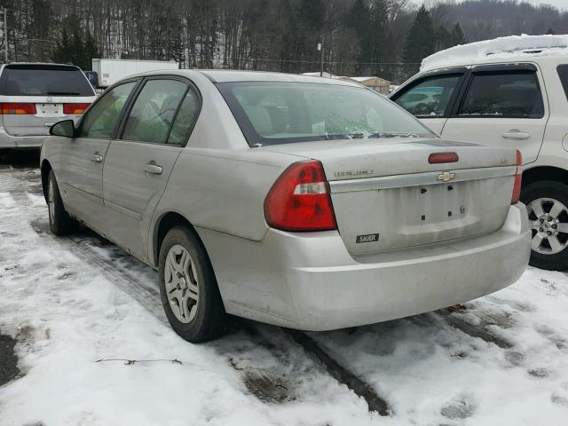 1G1ZS51F16F288658 - 2006 CHEVROLET MALIBU LS 银色 照片 3