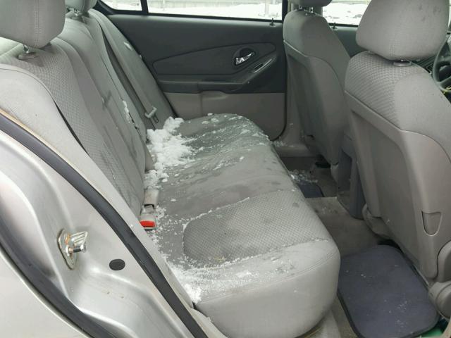 1G1ZS51F16F288658 - 2006 CHEVROLET MALIBU LS 银色 照片 6