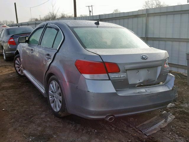 4S3BMDH62B2216551 - 2011 SUBARU LEGACY 3.6 SILVER photo 3