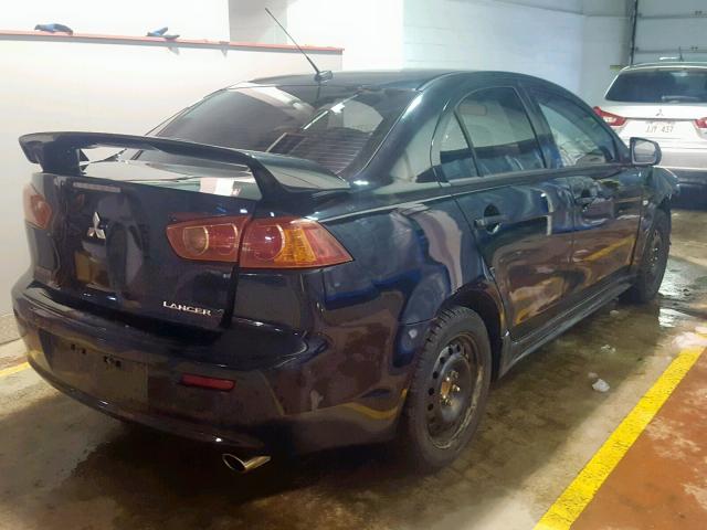 JA3AU26U49U614360 - 2009 MITSUBISHI LANCER ES/ BLACK photo 4