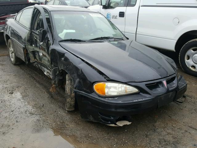 1G2NW52E7XM936893 - 1999 PONTIAC GRAND AM G BLACK photo 1