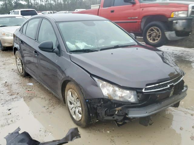 1G1PA5SH7E7226412 - 2014 CHEVROLET CRUZE LS GRAY photo 1