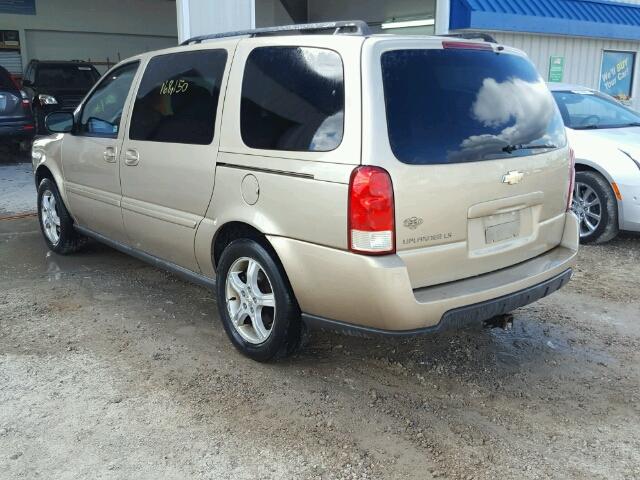 1GNDV23L25D224978 - 2005 CHEVROLET UPLANDER L Qəhvəyi foto 3